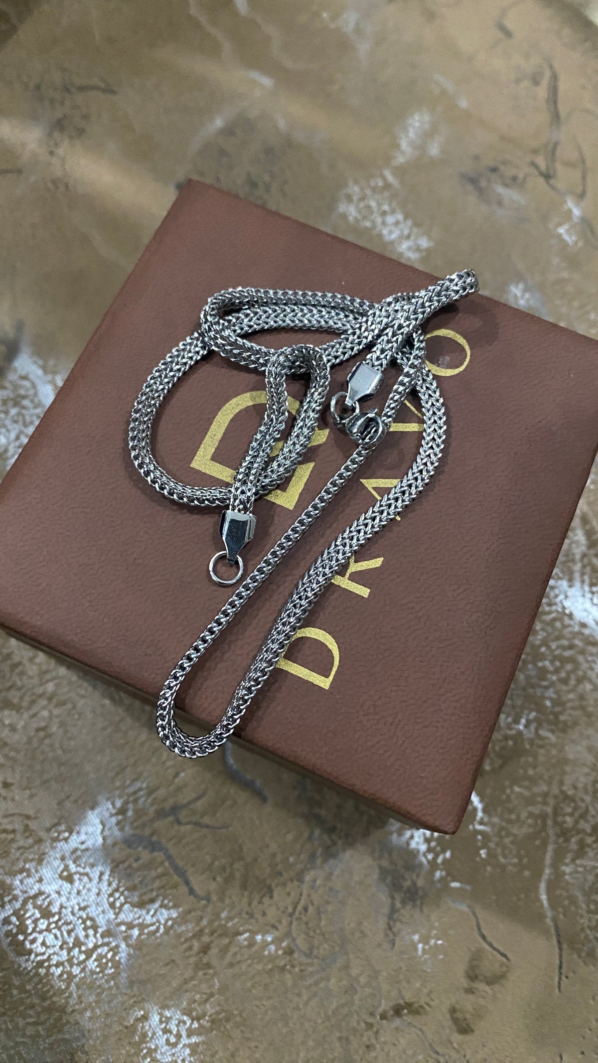 Silver Wheat Chain – Stainless Steel