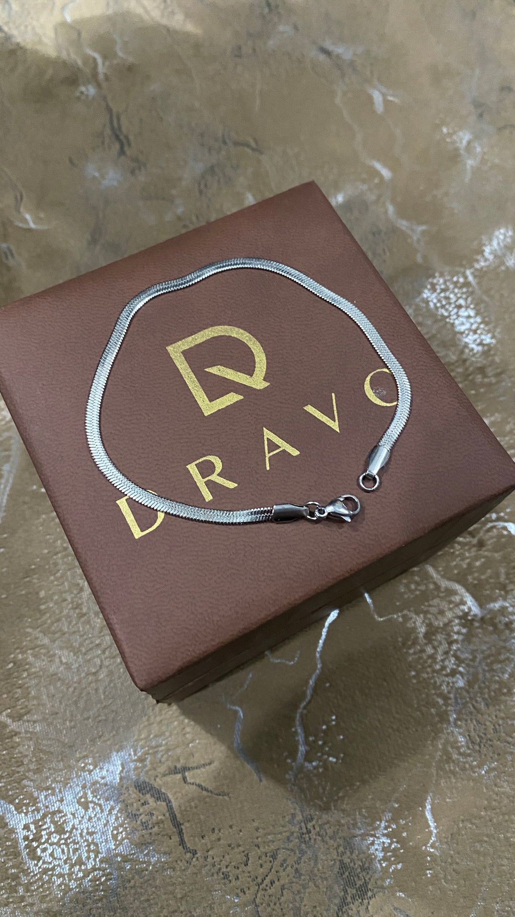 Premium Snake Chain Bracelet – Silver