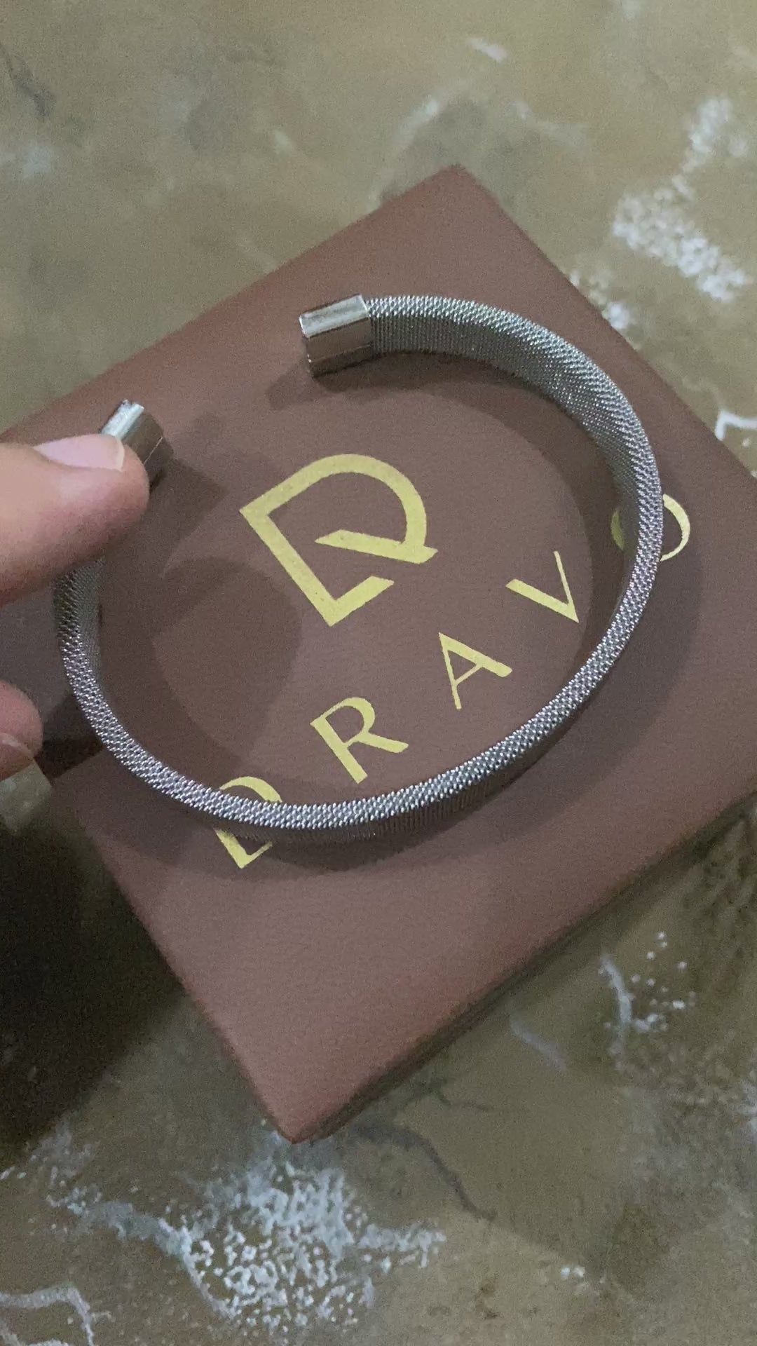 Silver Mesh Bracelet