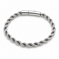 Premium Rope Chain Bracelet – SILVER