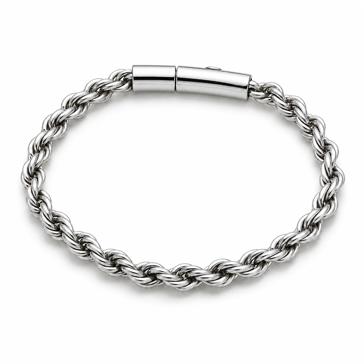 Premium Rope Chain Bracelet – SILVER
